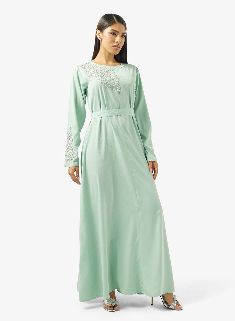 Khizana Embellished Abaya - Image 1